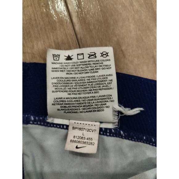 Nike Pro Game Royal Cool Tracer Training Capri Leggings Size L - Picture 13 of 15